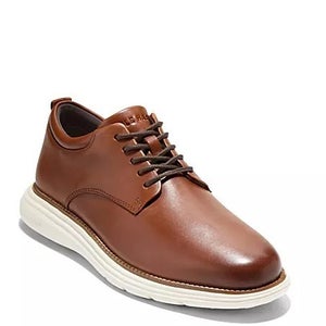 Cole Haan Grand+ Ultra C39955 Oxford Mens 11.5 Brown Leather Dress Shoes ZOGG818