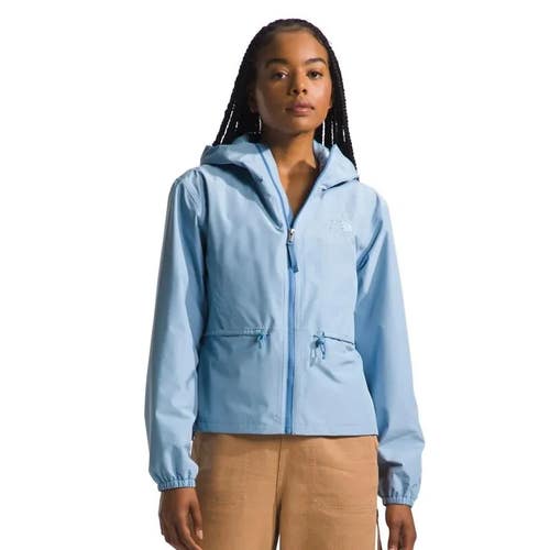 The North Face Daybreak Rain Jacket Womens XL Steel Blue DryVent Full Zip ASM251