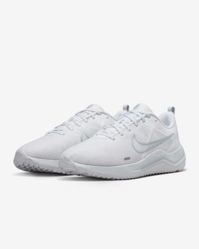 Nike Downshifter 12 DD9294-100 Sneakers Womens White Road Running Shoes FD1127