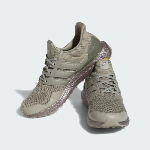 Adidas Ultraboost GV6920 Sneakers Mens US 5 Silver Pebble Golf Shoes GBNC626