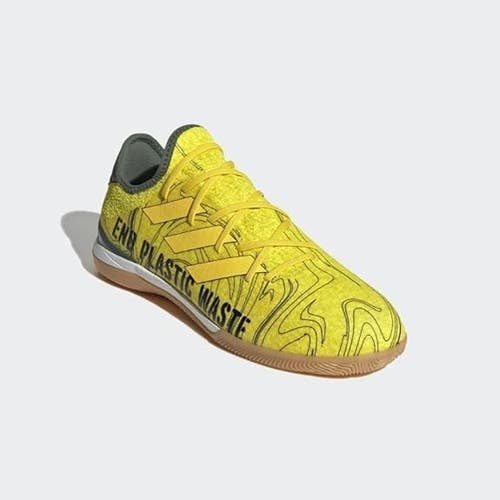 Adidas Gamemode Knit HR1741 Sneakers Men 10.5 Yellow Indoor Soccer Shoes GBNC622