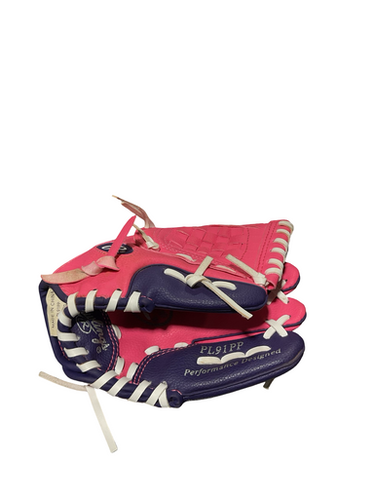 Used Rawlings PINK TBALL GLOVE BB/SB Glove T-ball Pink 9" 11834-S000049427