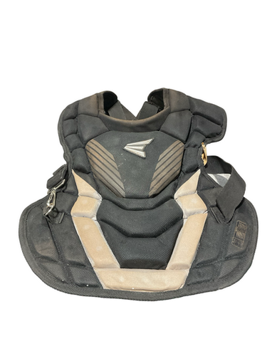 Used Easton BLACK CHEST GUARD YOUTH 9-12 Catchers Chest Protector Black Youth 11834-S000049419