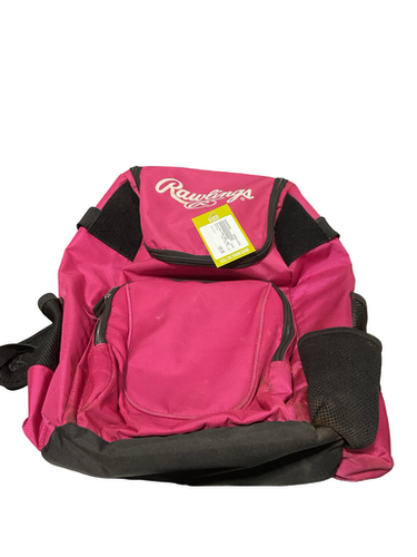 Used Rawlings PINK BALL BAG BB/SB Player Carry Bag Pink 11834-S000049400