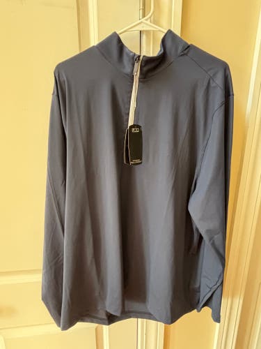 Greg Norman Collection Long Sleeve Quarter Size-Size Medium (New)