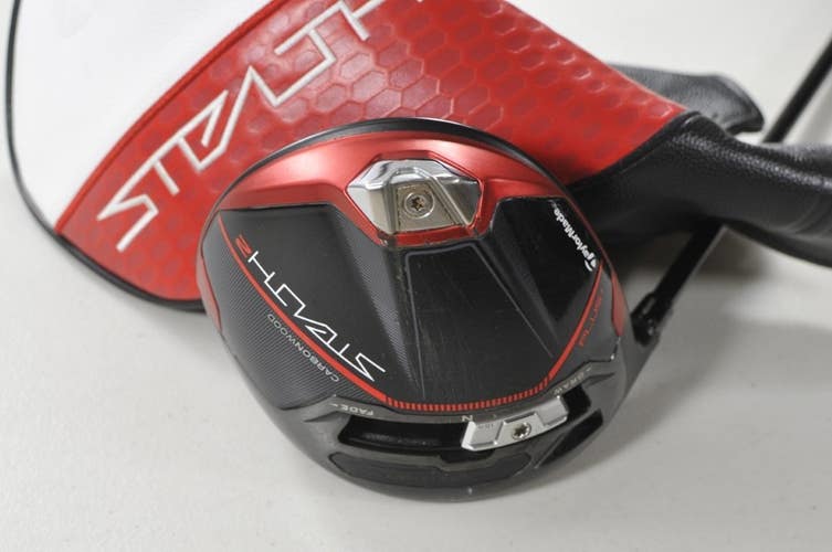 LEFT HANDED TaylorMade Stealth 2 Plus 10.5* Driver Stiff Flex HZRDUS RDX #215845
