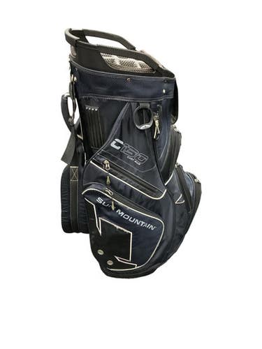 Used Sun Mountain 14 WAY CART BAG Mens Cart Bag Navy Blue 11347-S000267312