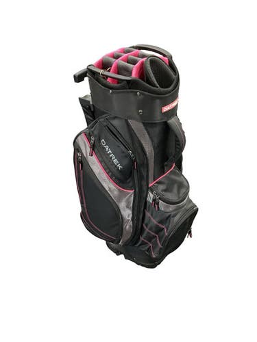 Used Datrek DATREK 14 WAY ROLLING BAG Womens Stand Bag Black 11347-S000267307