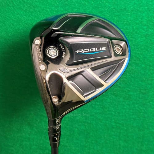 LH Callaway Rogue Sub Zero 10.5 Driver Project X HZRDUS Yellow 6.0 63G Stiff