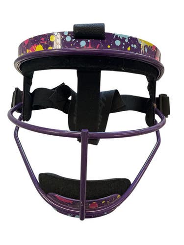 Used RIP-IT YOUTH FIELDERS MASK BB/SB Fielders Mask Purple SM 11862-S000093870