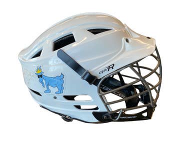 Used Cascade CPV-R Lacrosse Helmet White MD 11883-S000160466