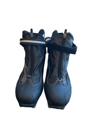 Used Rossignol Mens NNN XC Ski Boots Black M 08.5-09 / W 09-09.5 11883-S000160428