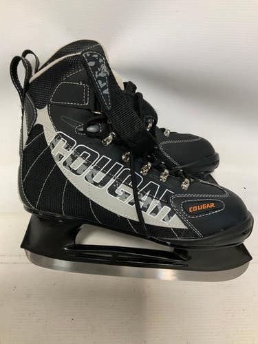 Used COUGAR Mens Softboot Skate Black Senior 9 11823-S000038531