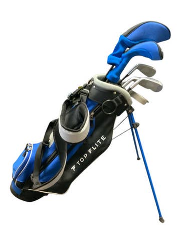Used Top Flite BLUE Jr Club Set RH 7 Piece 11823-S000038494