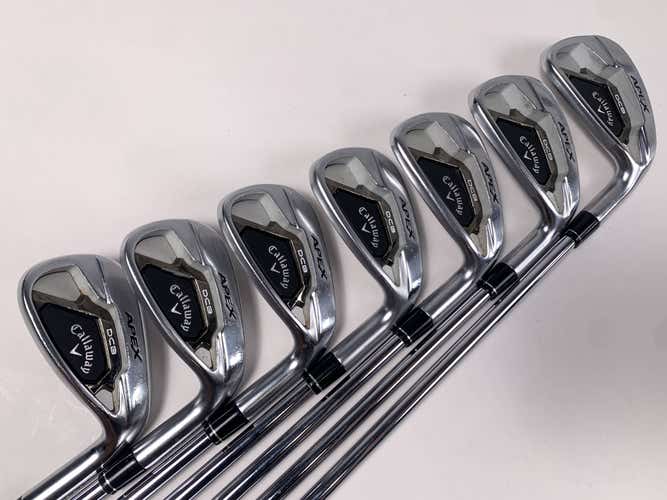 Callaway Apex DCB 21 Iron Set 5-PW+GW True Temper Elevate VSS 95g Regular RH