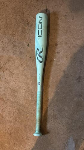 2026 Rawlings Icon Composite USSSA Certified Bat (-10) 15 oz 27" (Used)