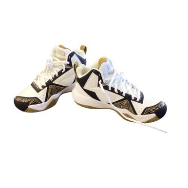 Used Basketball Shoes M Silver Senior 6.5 11760-S000090690
