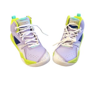 Used Basketball Shoes M Silver Senior 6.5 11760-S000090691
