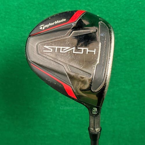 TaylorMade Stealth 15 Fairway 3 Wood Fujikura Motore X F3 5-S Graphite Stiff