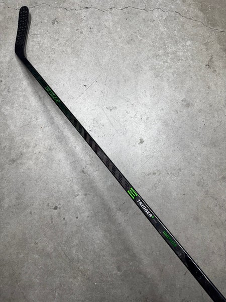 65 Flex Custom P88 Senior CCM RibCor Trigger 5 Pro Left Hand Hockey Stick Pro Stock NHL (Used)
