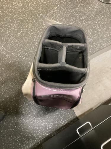 Used Ping EXPLORE CART BAG Mens Cart Bag Purple 11884-S000061126