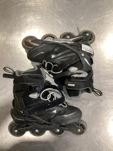 Used Rollerblade ROLLERBLADE Senior Roller Quad Skates Black Senior 8 11884-S000061028