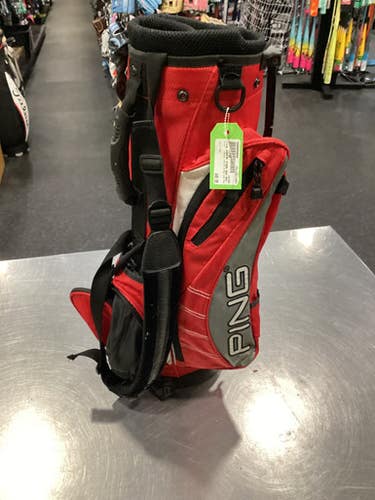Used Ping JUNIOR STAND BAG RED Jr Stand Bag Red 11884-S000059509