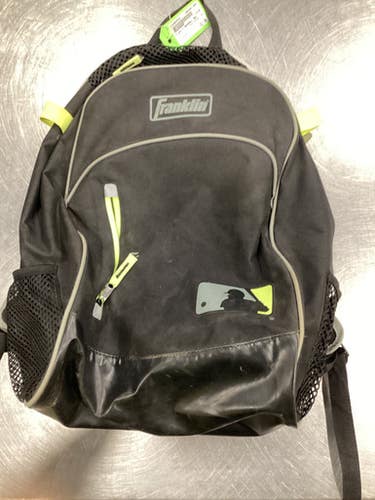 Used Franklin BASEBALL BAG BB/SB Player Backpack Black 11884-S000059526