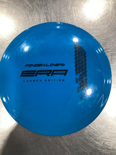Used Finish Line ERA LAUNCH Disc Golf Driver Royal Blue 168g 11884-S000058293