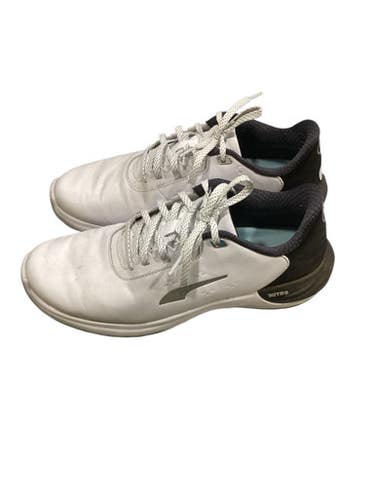 Used Puma Mens Golf Shoes White Senior 9 11884-S000057324