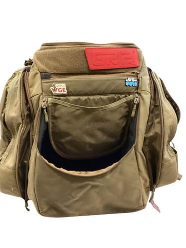 Used Disc Golf Bag Tan 11884-S000056724