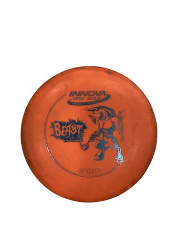 Used Innova BEAST Disc Golf Driver Orange 11884-S000055014