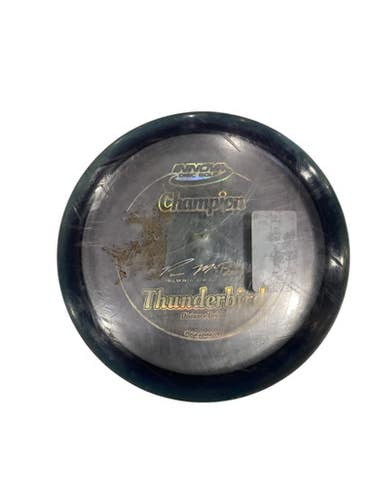 Used Innova CHAMPION THUNDERBIRD PM Disc Golf Driver Black 11884-S000055009