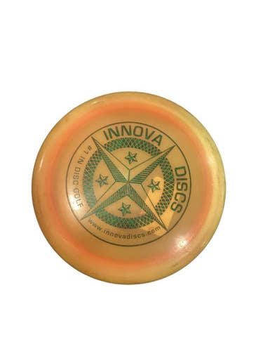 Used Innova FIRESTORM Disc Golf Driver Yellow 11884-S000054969