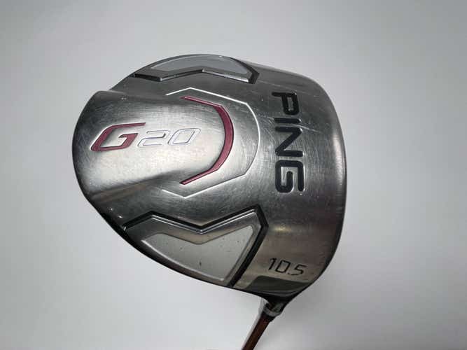 Ping G20 Driver 10.5* Aldila NVS Orange 65g Stiff Graphite Mens RH