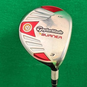 TaylorMade Burner 15 Fairway 3 Wood REAX Superfast 50-R Graphite Regular *DENT*