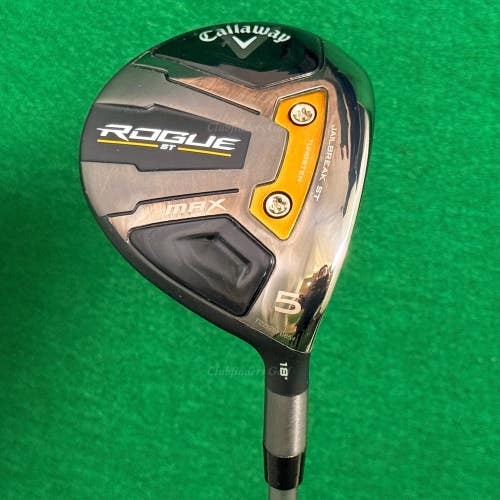 Callaway Rogue ST MAX 18 Fairway Wood 5 Fujikura Air Speeder 50 Regular w/ HC