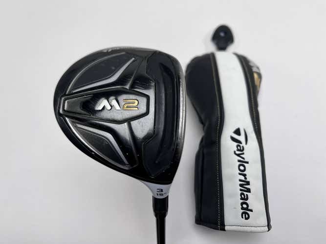 TaylorMade M2 3 Fairway Wood 15* REAX 55g Senior RH HC -1.5''