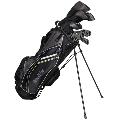 New TOUR EDGE TE-200 MEN'S RH COMPLETE SET W/ CART BAG 11860-TEGT2SRGA11B