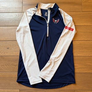 Medium Kids Capitals Quarter Zip Shirt (Used)