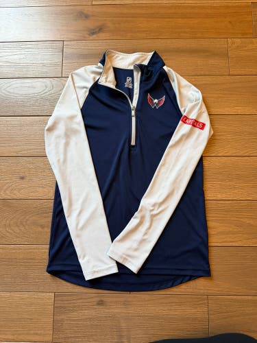 Medium Kids Capitals Quarter Zip Shirt (Used)