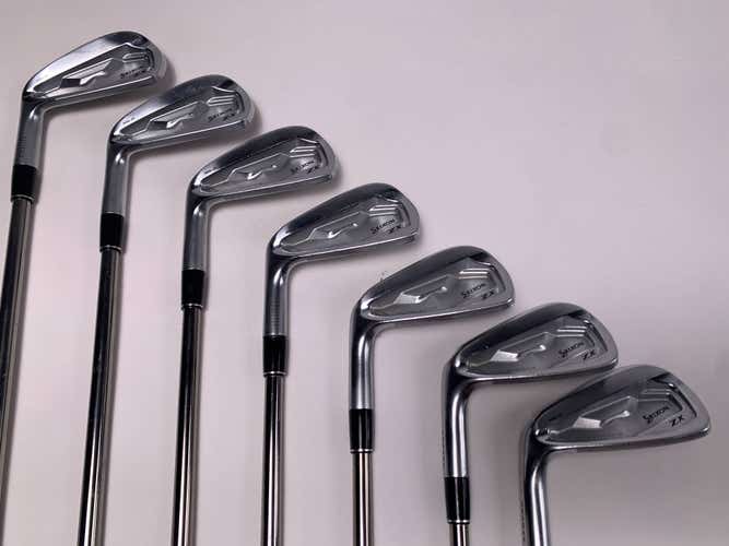 LEFTY Srixon ZX7 MKII Iron Set 4-PW UST Mamiya Recoil 95 F3 Regular Graphite LH
