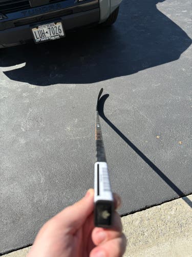 CCM Ribcor Trigger 4 Pro(Dressed as XF Ghost) Left Hand Hockey Stick P28M 85 Flex Pro Stock