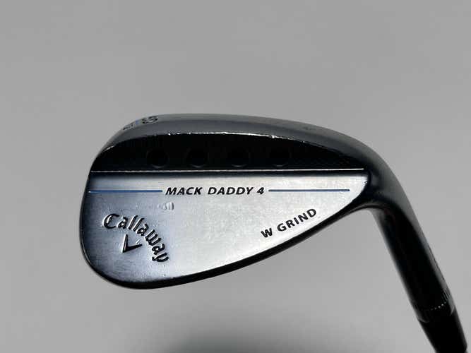 Callaway Mack Daddy 4 Chrome Wedge 60* 12 Bounce W-Grind 50g Ladies Womens RH