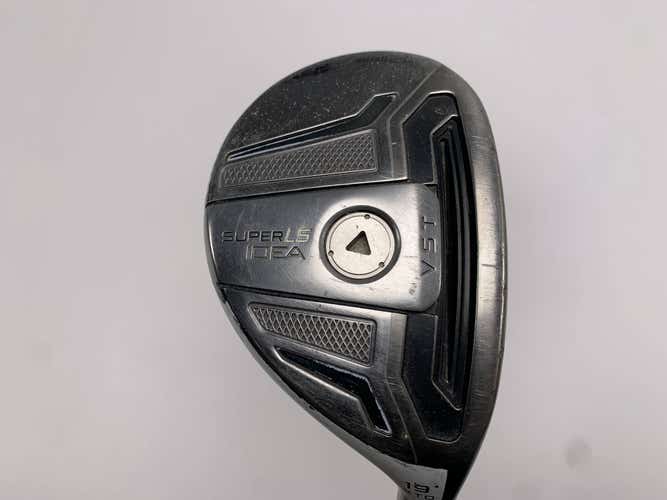 Adams Idea Super LS 3 Hybrid 19* Mitsubishi Rayon Kuro Kage 80g Stiff RH