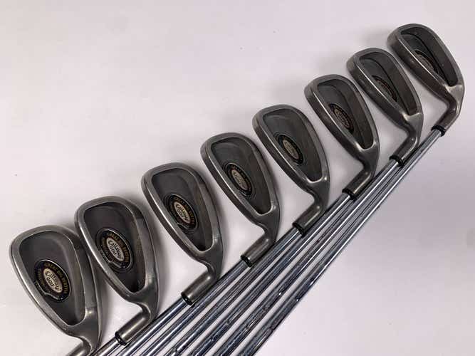 Callaway Big Bertha Tungsten Titanium Iron Set 3-PW Memphis "10" 98 Regular RH