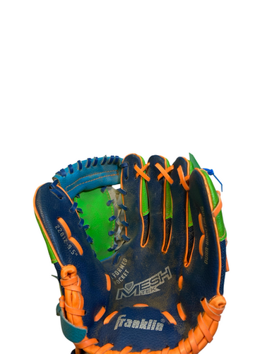 Used Franklin 22812 BB/SB Glove T-ball Navy Blue 9 1/2" 11706-S000375196