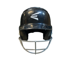 Used Easton BLACK Batting Helmet w/Mask Black MD 11706-S000375192