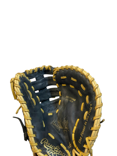 Used Rawlings H115FBMB BB/SB Glove RH Throw Black 11 1/2" 11706-S000375102