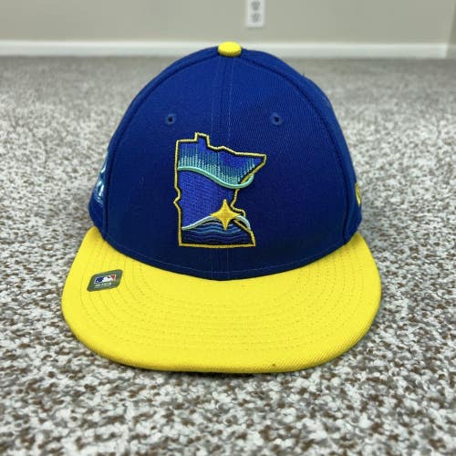 Minnesota Twins Hat Cap Fitted Mens 7 1/4 Blue MLB Baseball 59FIFTY New Era City